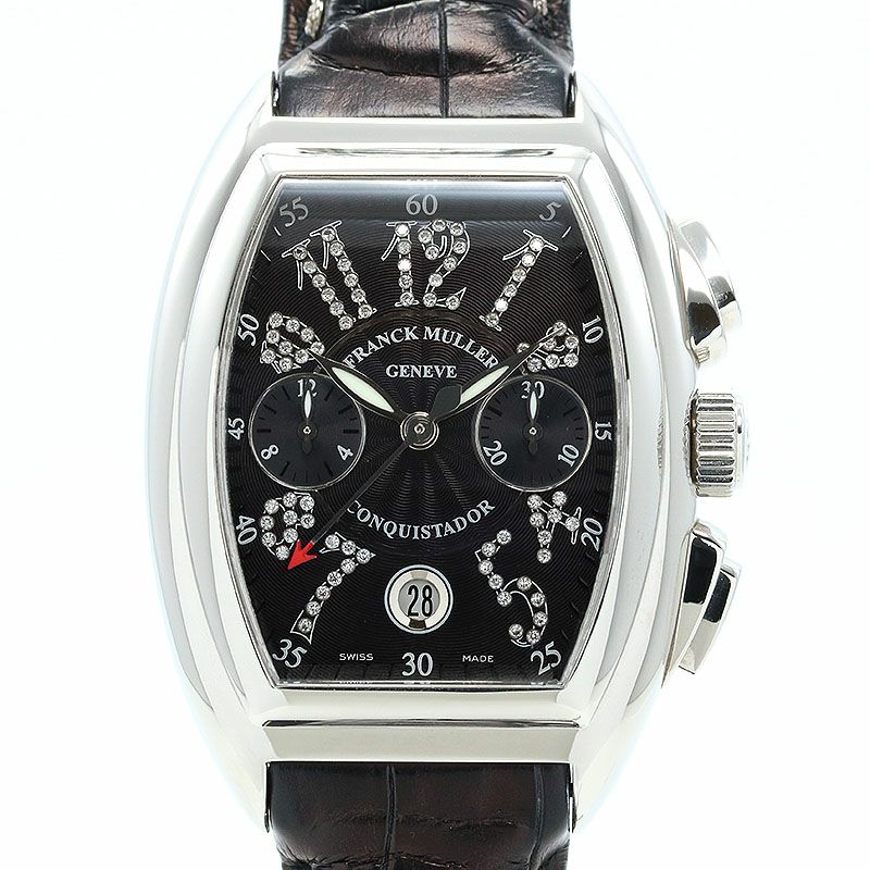 中古】FRANCK MULLER CONQUISTADOR JOKER CHRONOGRAPH フランク