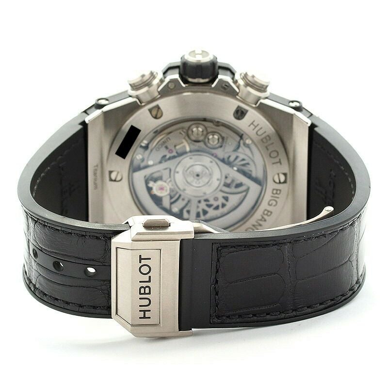【中古】HUBLOT  BIG BANG UNICO TITANIUM DIAMOND  ウブロ ビッグバン ウニコ チタニウム ダイヤモンド 411.NX.1170.RX.1104