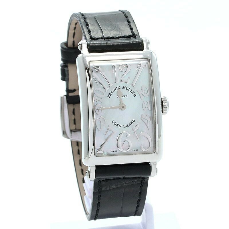 【中古】FRANCK MULLER  LONG ISLAND MOTHER OF PEARL RELIEF  フランク・ミュラー ロングアイランド マザーオブパール レリーフ 902QZRELMOP