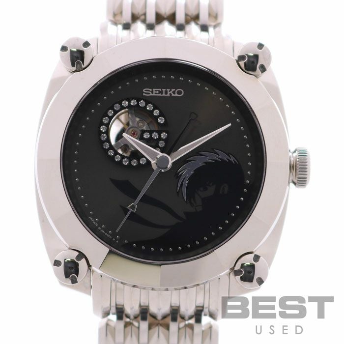 【仮】セイコー【SEIKO】ガランテ”ブラック・ジャック”SBLL013メンズグレーステンレススティール腕時計時計GALANTEBLACKJACKGRAYSS【中古】