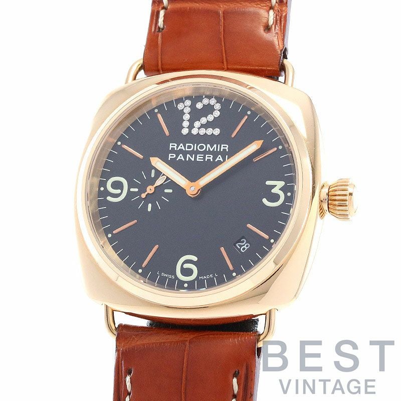 【中古】OFFICINE PANERAI  RADIOMIR BLACK AUTOMATIC OROROSSO 40MM  オフィチーネ パネライ ラジオミール オートマティック 40MM PAM00137(OP6564)