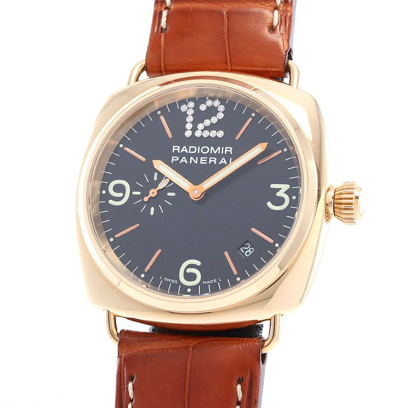 【中古】OFFICINE PANERAI  RADIOMIR BLACK AUTOMATIC OROROSSO 40MM  オフィチーネ パネライ ラジオミール オートマティック 40MM PAM00137(OP6564)