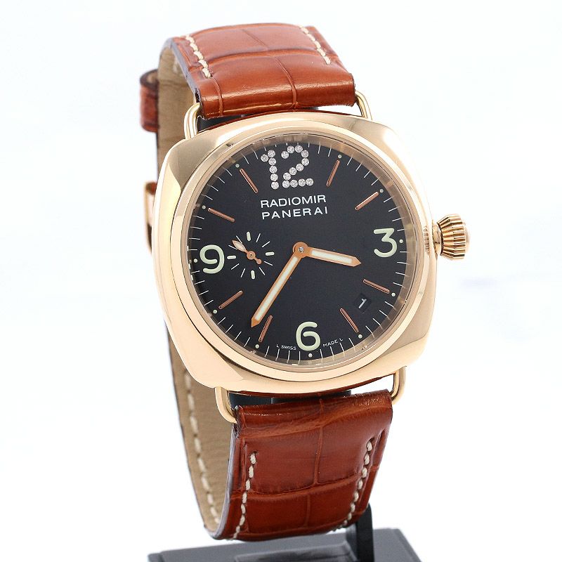 中古】OFFICINE PANERAI RADIOMIR BLACK AUTOMATIC OROROSSO 40MM