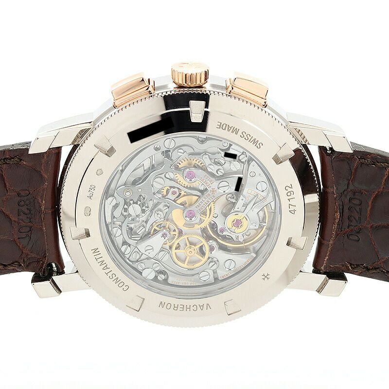 中古】VACHERON CONSTANTIN PATRIMONY TRADITIONNELLE CHRONOGRAPH