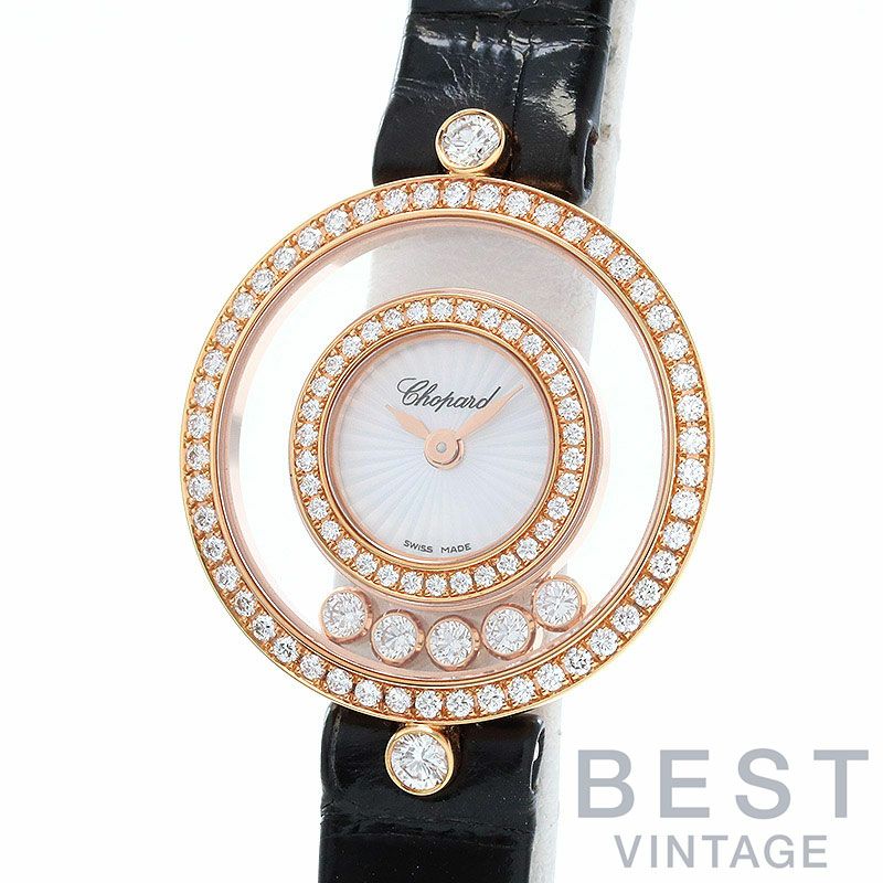 【中古】CHOPARD  HAPPY DIAMOND ICON WATCH  ショパール ハッピーダイヤモンド アイコン ウォッチ 203957-5214
