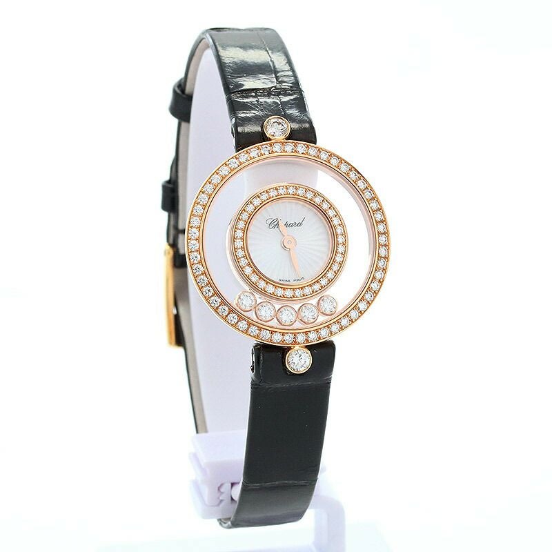 【中古】CHOPARD  HAPPY DIAMOND ICON WATCH  ショパール ハッピーダイヤモンド アイコン ウォッチ 203957-5214