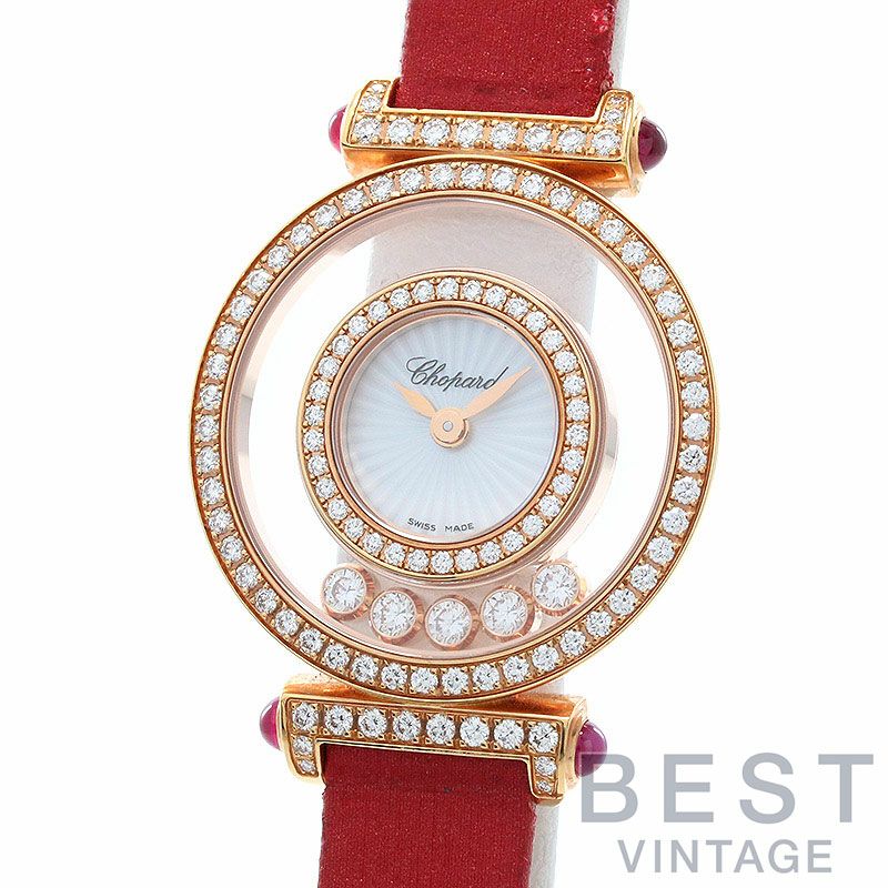 【中古】CHOPARD  HAPPY DIAMOND ICON WATCH  ショパール ハッピーダイヤモンド アイコン ウォッチ 204780-5301