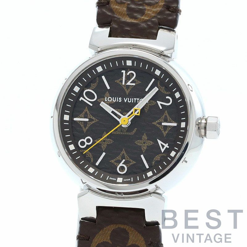 中古】LOUIS VUITTON TAMBOUR PM MONOGRAM ルイヴィトン タンブールPM