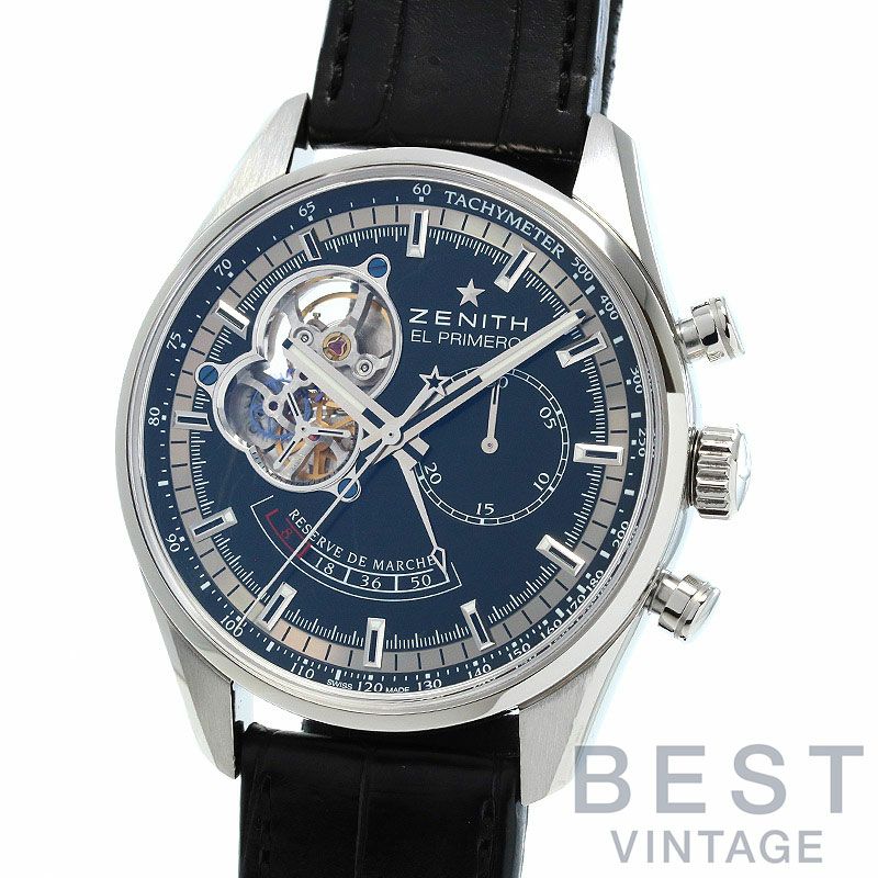 【中古】ZENITH  CHRONOMASTER EL PRIMERO OPEN POWER RESERVE  <br>ゼニス クロノマスター エル・プリメロ オープン パワーリザーブ <br>03.2080.4021/21.M204