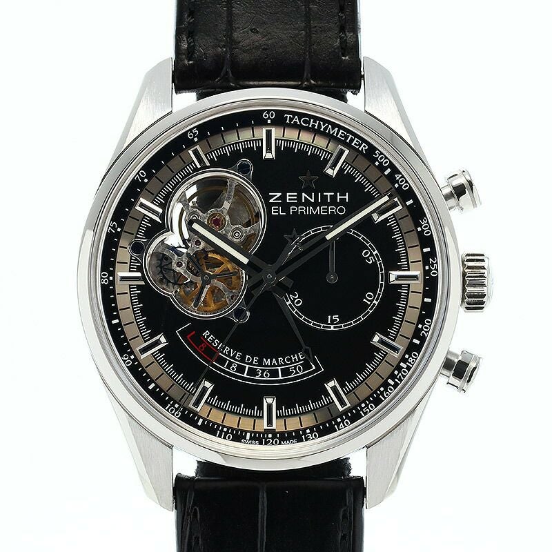 【中古】ZENITH  CHRONOMASTER EL PRIMERO OPEN POWER RESERVE  <br>ゼニス クロノマスター エル・プリメロ オープン パワーリザーブ <br>03.2080.4021/21.M204