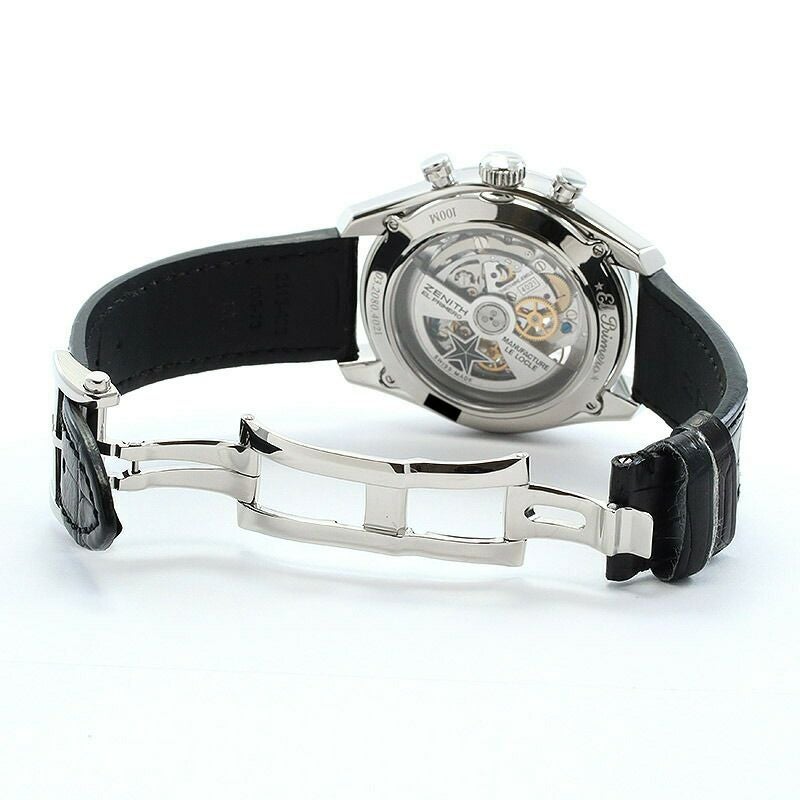 ハ*ー様 風のクロノア ブーメラン 非売品 中古】ZENITH CHRONOMASTER EL PRIMERO OPEN POWER RESERVE ゼニス
