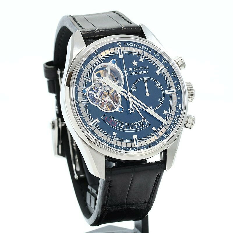 プリム王子 中古】ZENITH CHRONOMASTER EL PRIMERO OPEN POWER RESERVE ゼニス