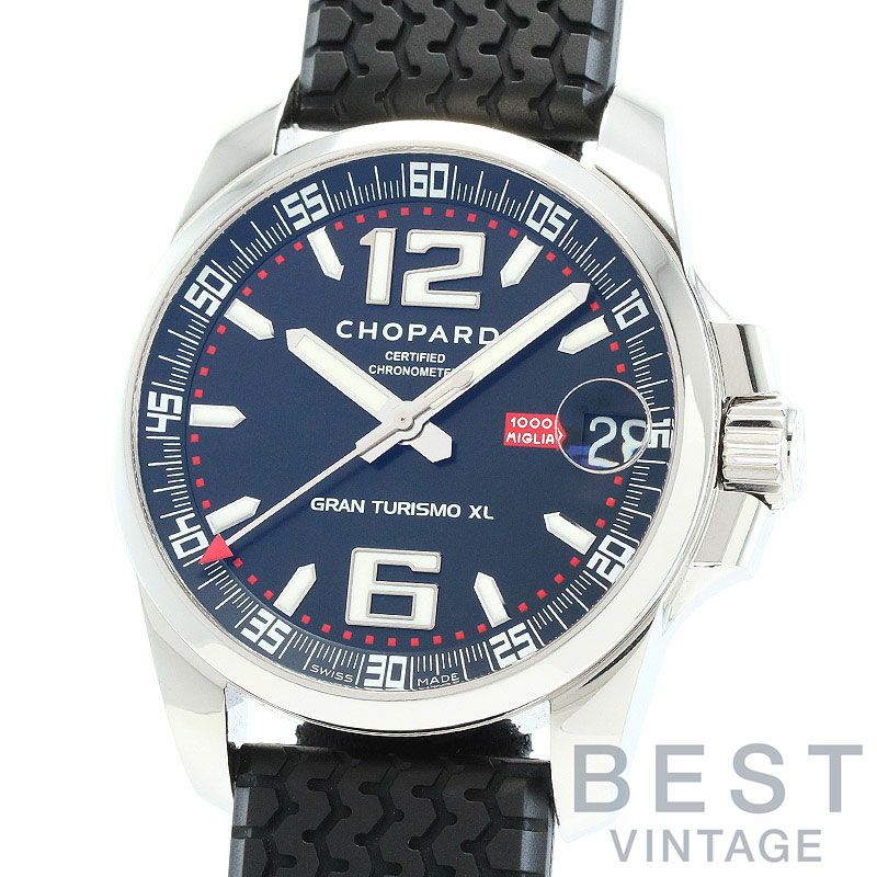 【中古】CHOPARD  MILLE MIGLIA GRAN TURISMO XL CHRONOMETER  <br>ショパール ミッレミリア グランツーリズモ XL クロノメーター <br>168997-3001