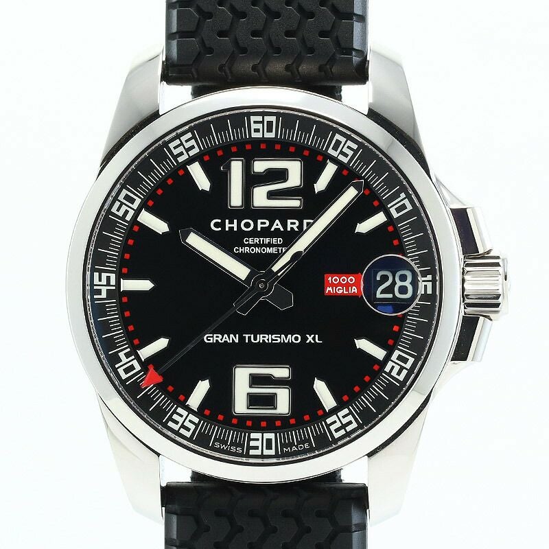 【中古】CHOPARD  MILLE MIGLIA GRAN TURISMO XL CHRONOMETER  <br>ショパール ミッレミリア グランツーリズモ XL クロノメーター <br>168997-3001