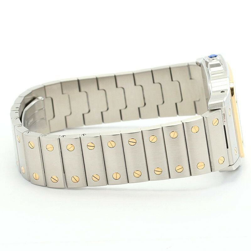 中古】CARTIER SANTOS GALBEE EXTRA LARGE MODEL カルティエ サントス