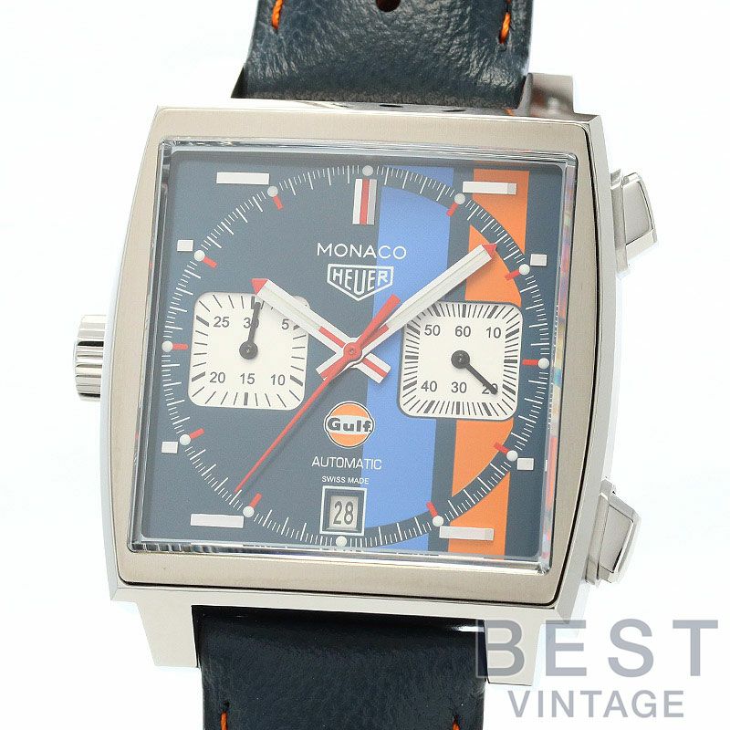 中古】TAG HEUER MONACO CALIBER 11 CHRONOGRAPH GULF EDITION タグ