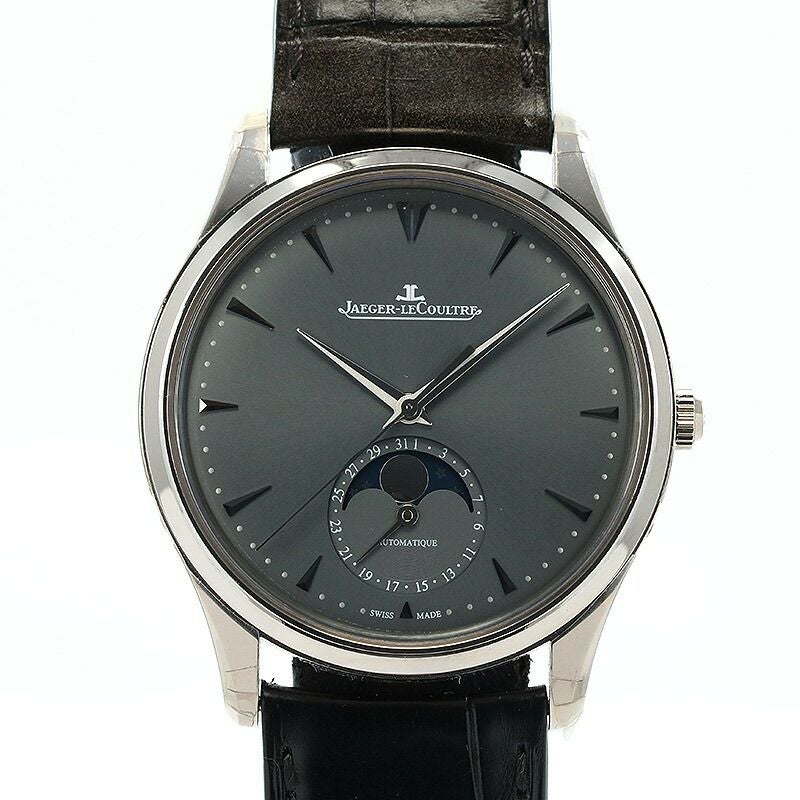 【中古】JAEGER-LECOULTRE  MASTER ULTRA SLIM MOON  ジャガー・ルクルト マスター・ウルトラスリム・ムーン Q1363540 (176.3.64.S)