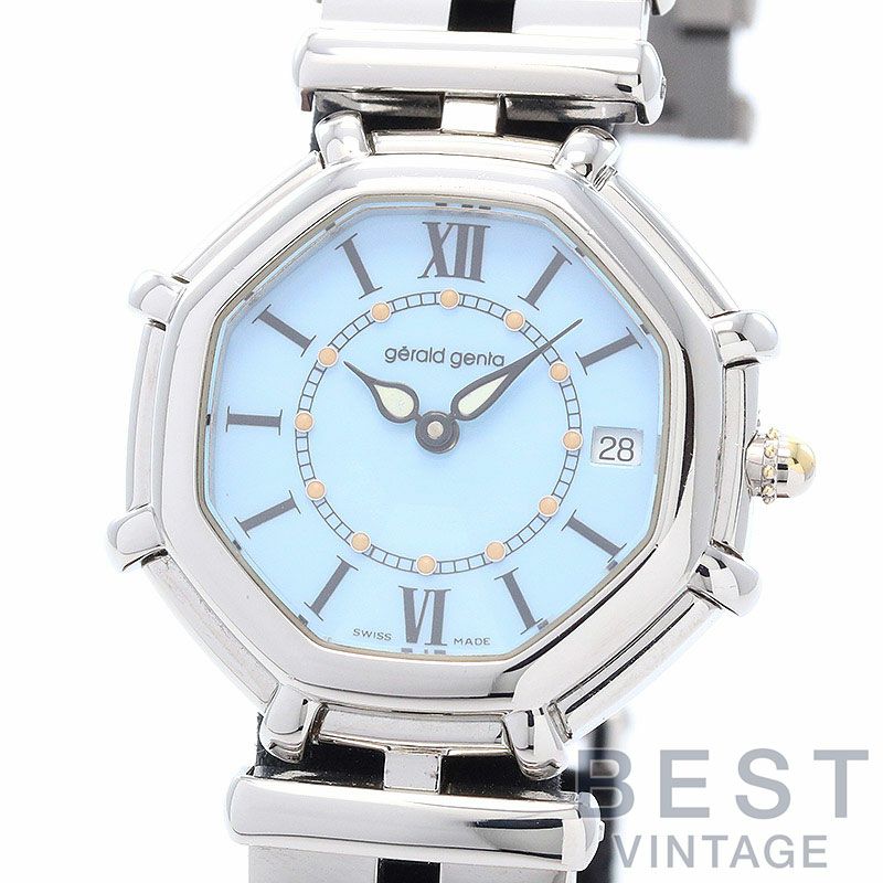 中古】GERALD GENTA SUCCESS SKY BLUE ジェラルド・ジェンタ サクセス