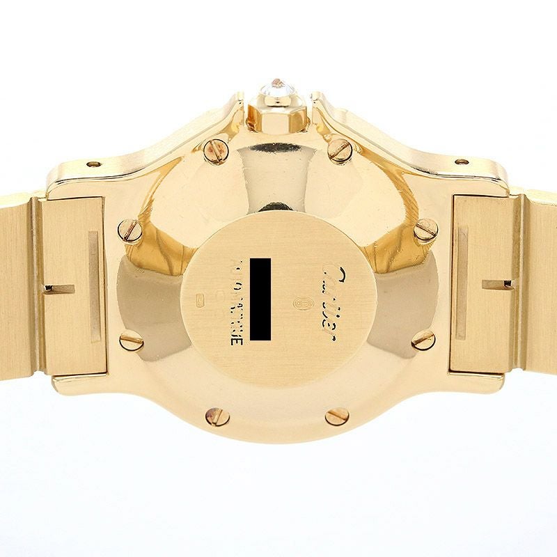 中古】CARTIER SANTOS OCTAGON LARGE MODEL カルティエ サントスロンド