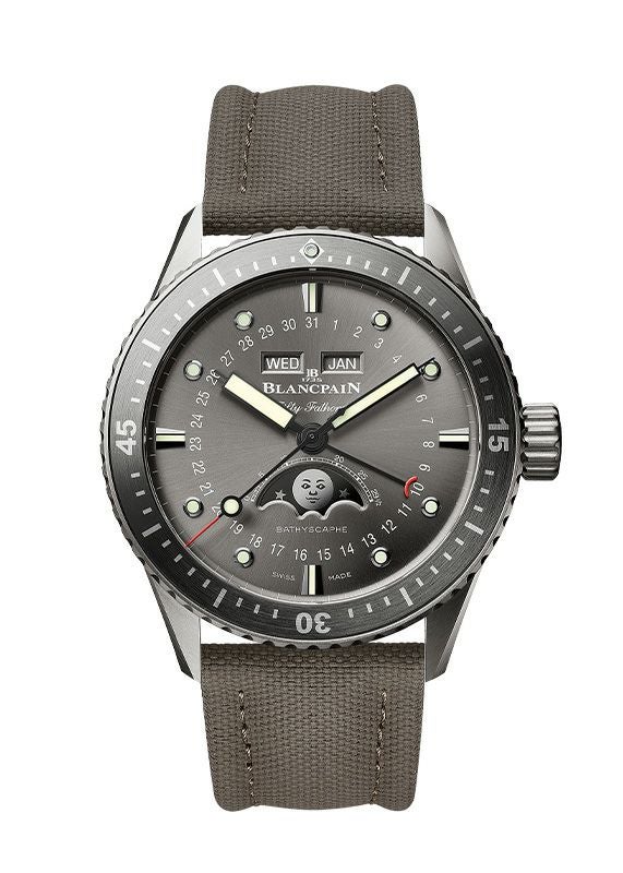 BLANCPAIN FIFTY FATHOMS BATHYSCAPHE QUANTIEME COMPLET PHASES DE