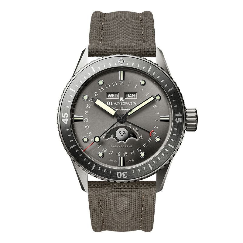 BLANCPAIN FIFTY FATHOMS BATHYSCAPHE QUANTIEME COMPLET PHASES DE