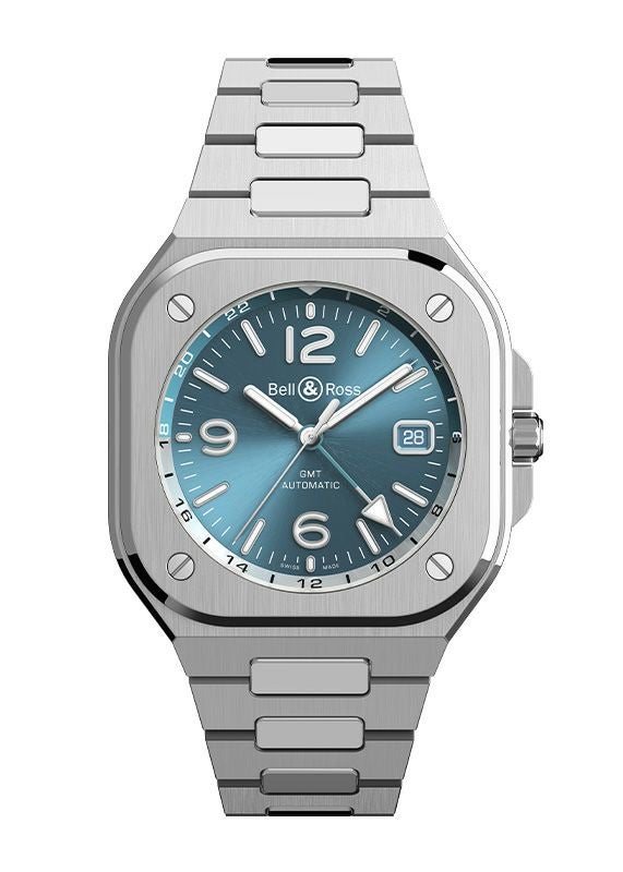 Bell ＆ Ross BR 05 GMT SKY BLUE <br>ベル＆ロス BR 05 GMT スカイブルー <br>BR05G-PB-ST/SST