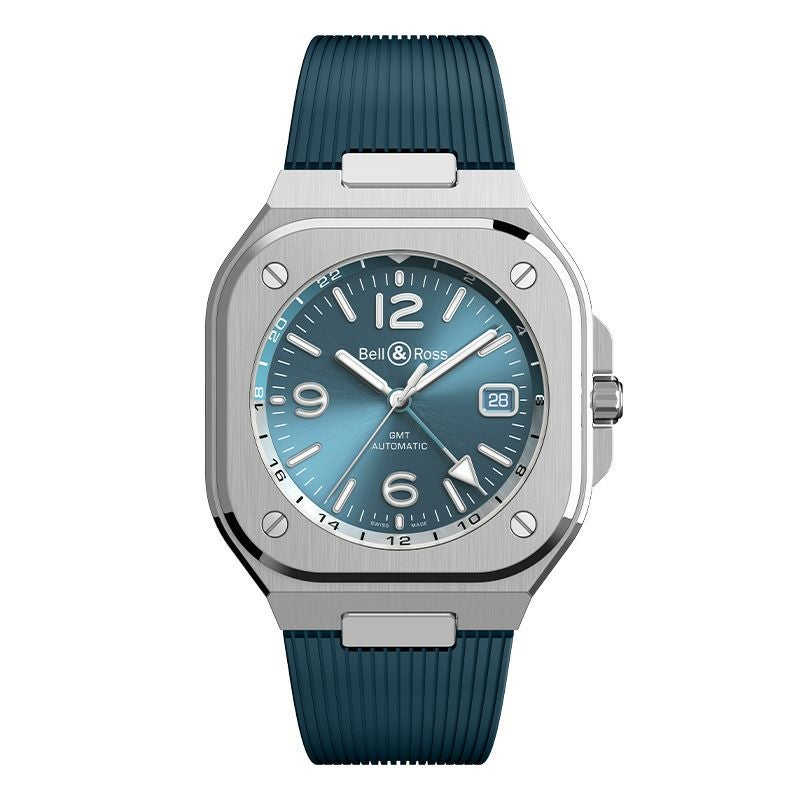 Bell ＆ Ross BR 05 GMT SKY BLUE <br>ベル＆ロス BR 05 GMT スカイブルー <br>BR05G-PB-ST/SRB