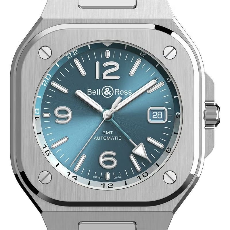 Bell ＆ Ross BR 05 GMT SKY BLUE ベル＆ロス BR 05 GMT スカイブルー BR05G-PB-ST/SRB
