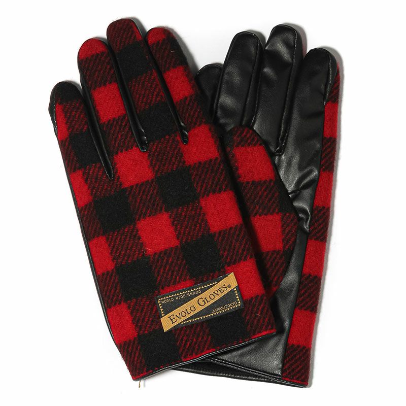 EVOLG FANG RED GLOVE LET2704 Lsize <br>エヴォログ ファング レッド グローブ LET2704 Lサイズ <br>LET2704-RED