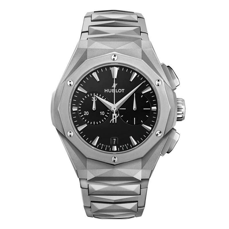HUBLOT CLASSIC FUSION CHRONOGRAPH ORLINSKI FULL TITANIUM <br>ウブロ クラシック・フュージョン クロノグラフ オーリンスキー フルチタニウム <br>549.NI.1270.NI.ORL23