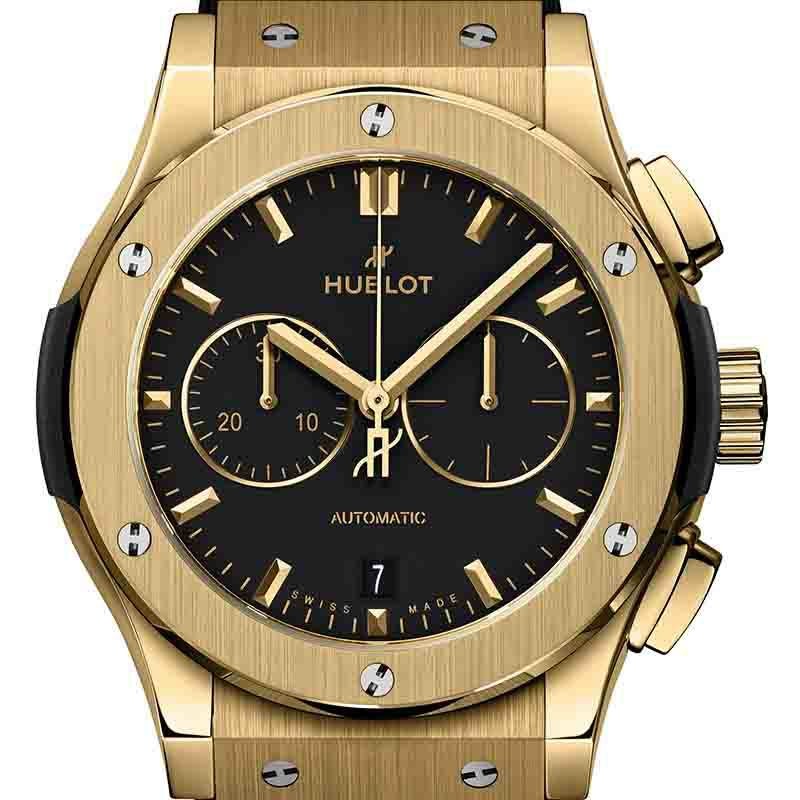 HUBLOT CLASSIC FUSION CHRONOGRAPH YELLOW GOLD <br>ウブロ クラシック・フュージョン クロノグラフ イエローゴールド <br>541.VX.1130.RX