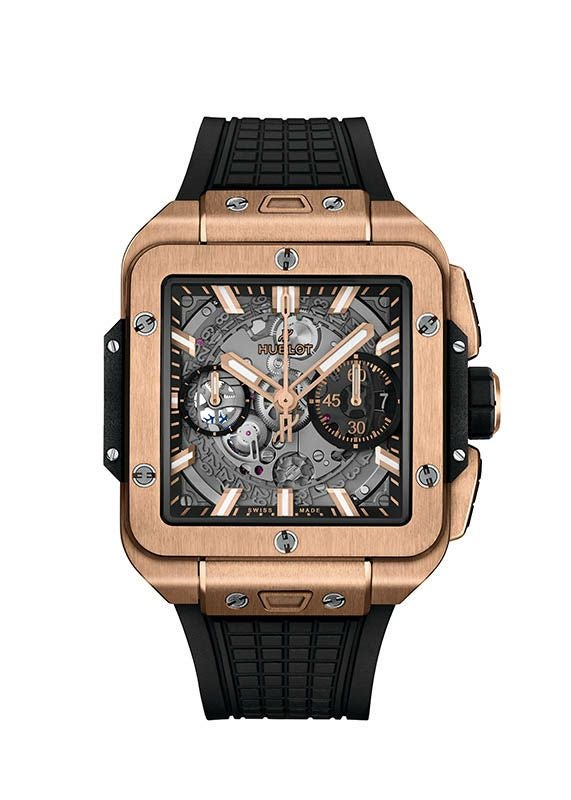 HUBLOT GENEVEウブロ 純正 空箱 ボックス一式　冊子付き　ジュネーブ HUBLOT SQUARE BANG UNICO KING GOLD ウブロ スクエア・バン ウニコ