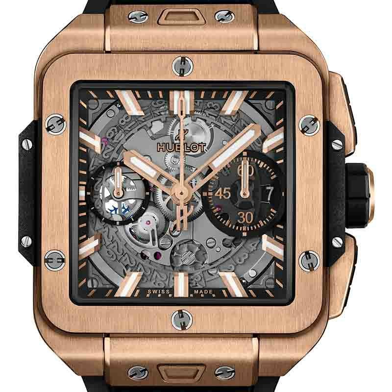 HUBLOT SQUARE BANG UNICO KING GOLD ウブロ スクエア・バン ウニコ