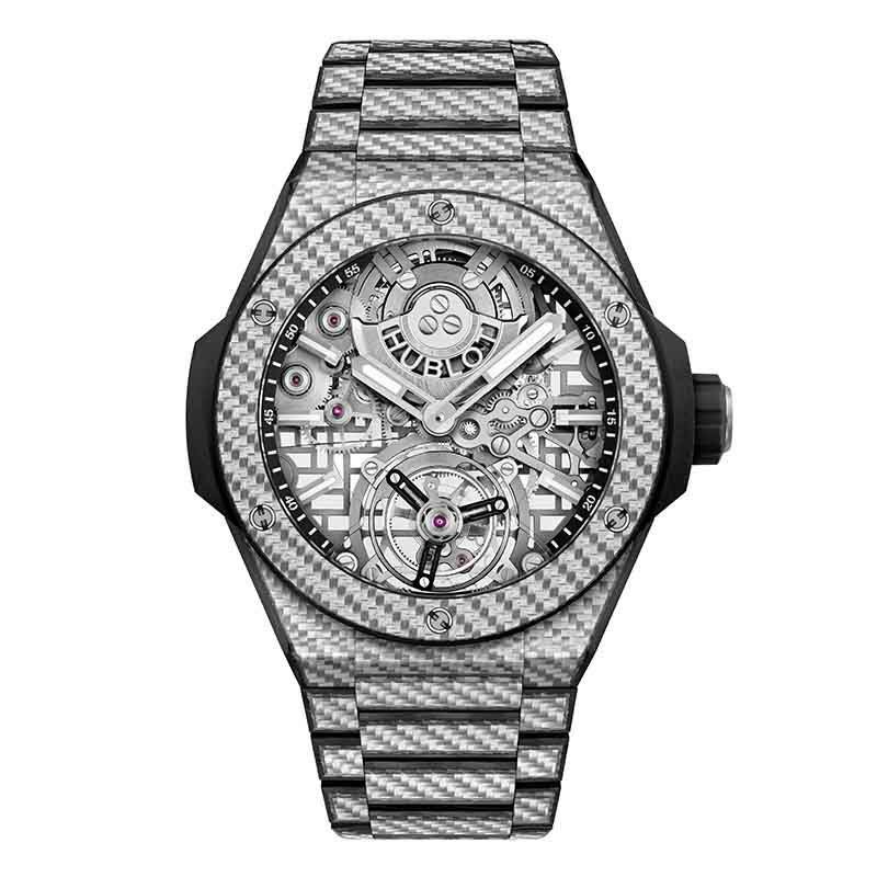 HUBLOT BIG BANG INTEGRATED TOURBILLON FULL CARBON <br>ウブロ ビッグ・バン インテグレーテッド トゥールビヨン フルカーボン <br>455.YS.0170.YS