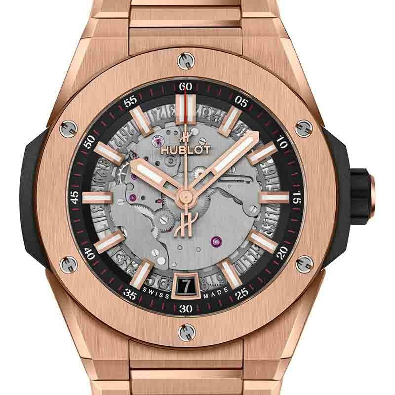 HUBLOT BIG BANG INTEGRATED TIME ONLY KING GOLD ウブロ ビッグ・バン