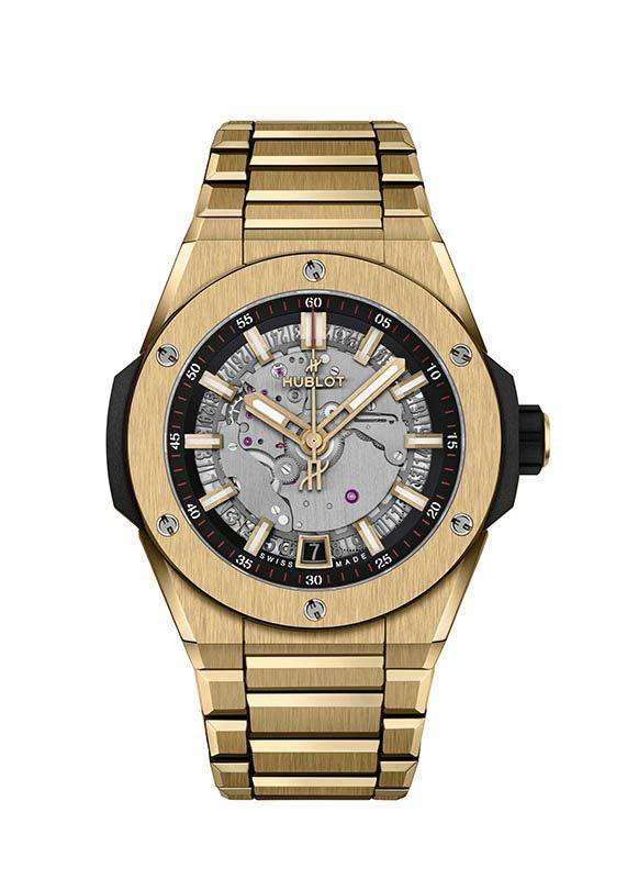 HUBLOT BIG BANG INTEGRATED TIME ONLY YELLOW GOLD ウブロ ビッグ