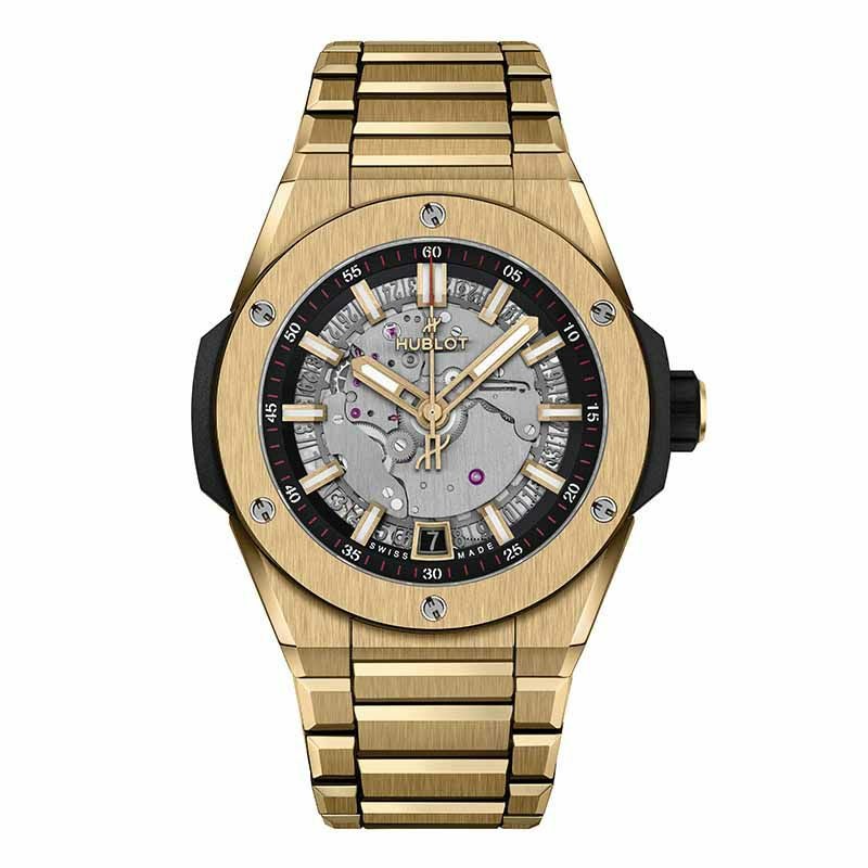 HUBLOT BIG BANG INTEGRATED TIME ONLY YELLOW GOLD ウブロ ビッグ