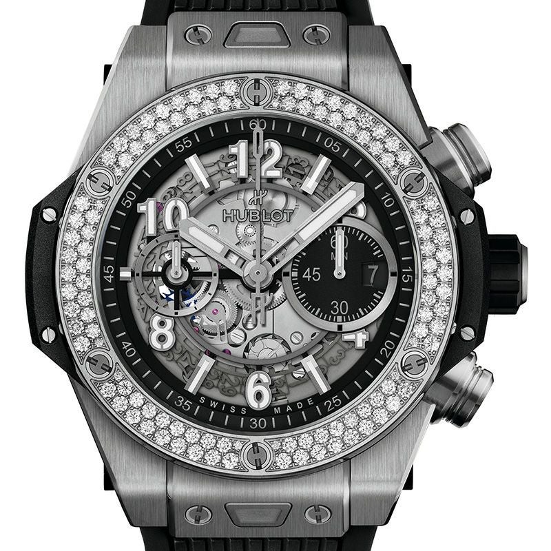 HUBLOT(ウブロ) [ウブロ] HUBLOT HUBLOT BIG BANG UNICO TITANIUM DIAMONDS ウブロ ビッグ・バン ウニコ