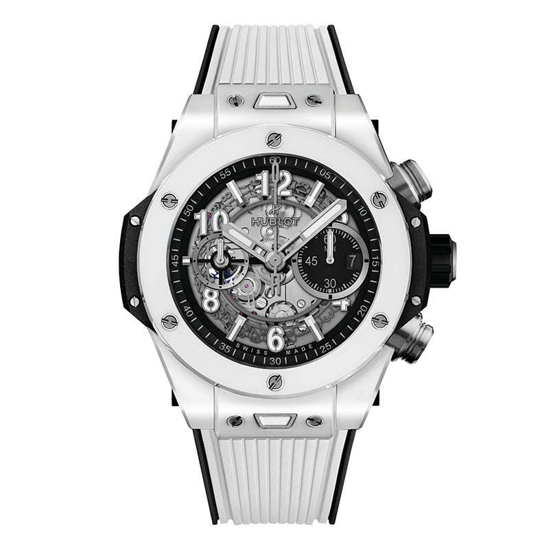 HUBLOT BIG BANG UNICO WHITE CERAMIC ウブロ ビッグ・バン ウニコ