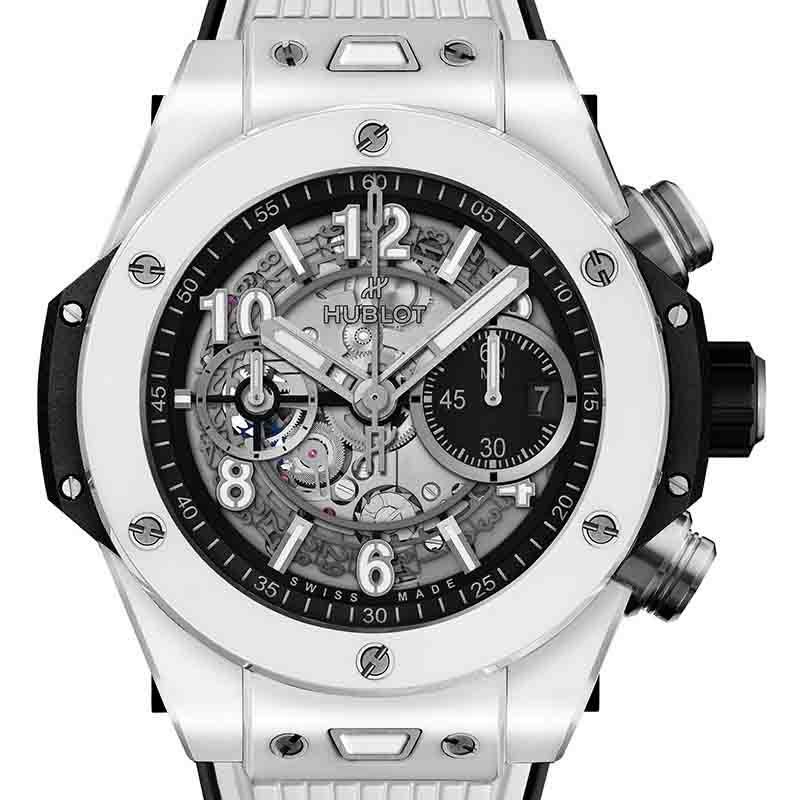 HUBLOT BIG BANG UNICO WHITE CERAMIC ウブロ ビッグ・バン ウニコ