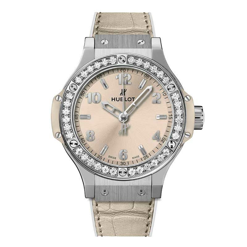 HUBLOT BIG BANG BEIGE DIAMONDS <br>ウブロ ビッグ・バン ベージュ ダイヤモンド <br>361.SX.892B.LR.1204.JPN