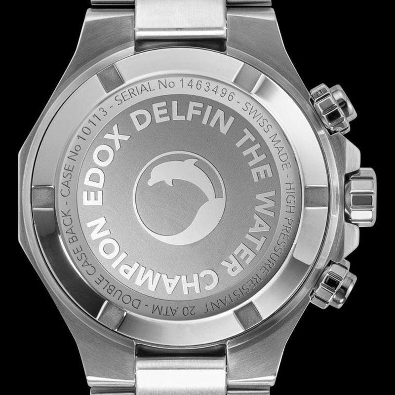 EDOX DELFIN THE ORIGINAL CHRONOGRAPH エドックス デルフィン