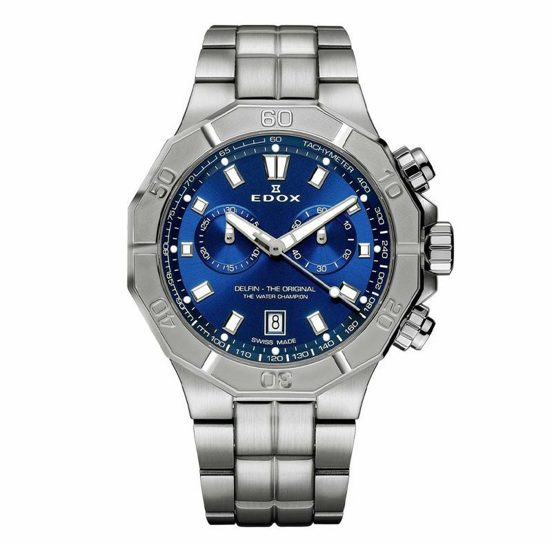 EDOX DELFIN THE ORIGINAL CHRONOGRAPH エドックス デルフィン 