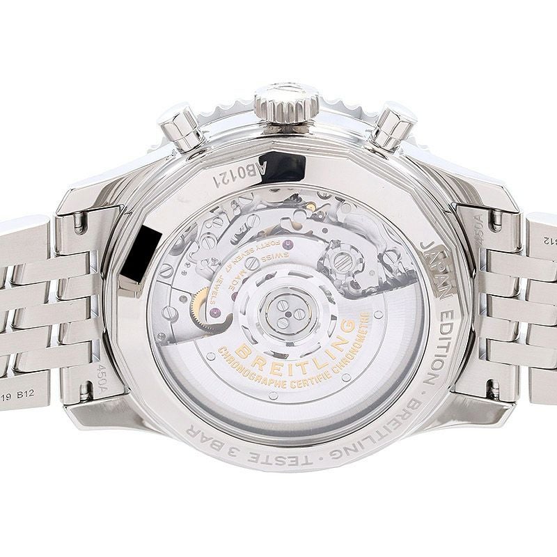 【中古】BREITLING NAVITIMER 1 B01 CHRONOGRAPH 43 JAPAN EDITION <br>ブライトリング ナビタイマー B01 クロノグラフ 43 ジャパンエディション <br>AB0121A21B1A1