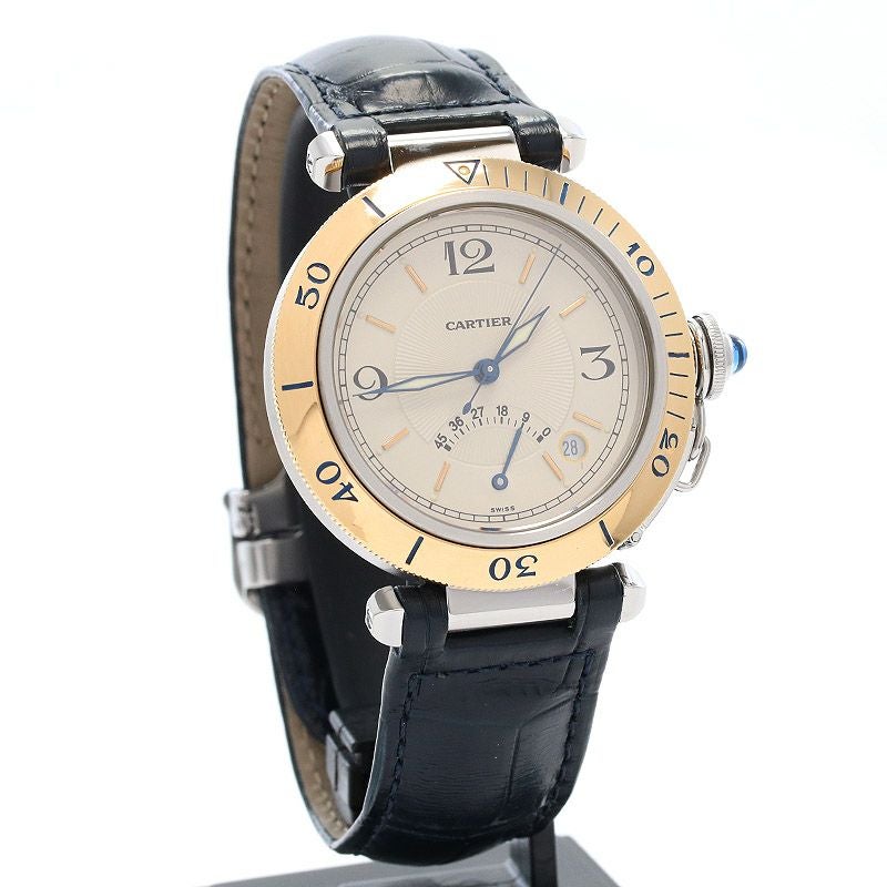 中古】CARTIER PASHA DE CARTIER PLONGEUR POWER RESERVE 38MM