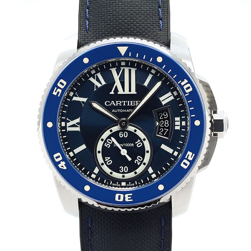 中古】CARTIER CALIBRE DE CARTIER DIVER カルティエ カリブル ドゥ