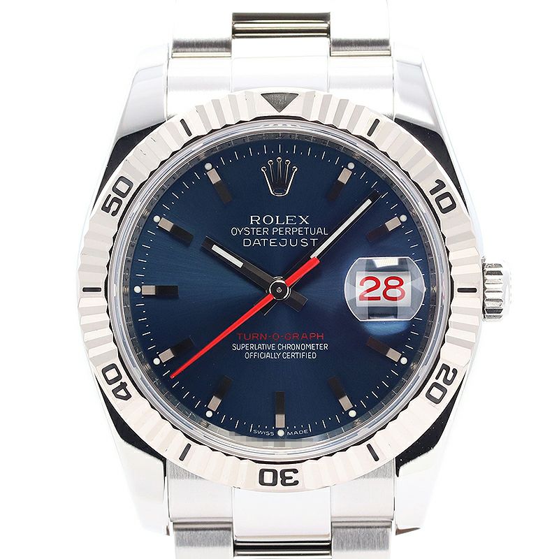 中古】ROLEX OYSTER PERPETUAL DATEJUST TURN-O-GRAPH ロレックス