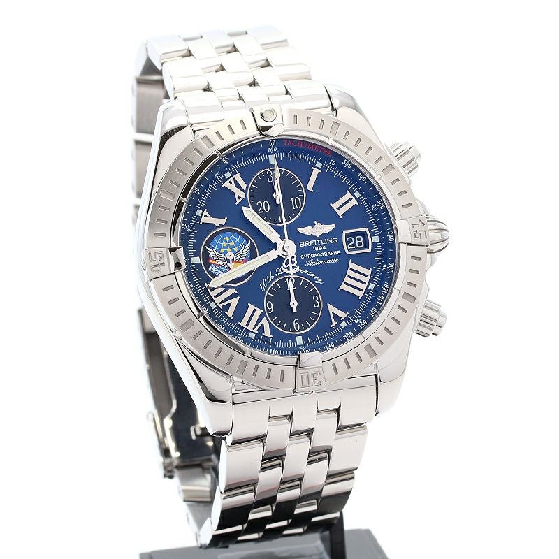 中古】BREITLING CHRINOMAT EVOLUTION BLUE IMPULSE JAPAN LMITED