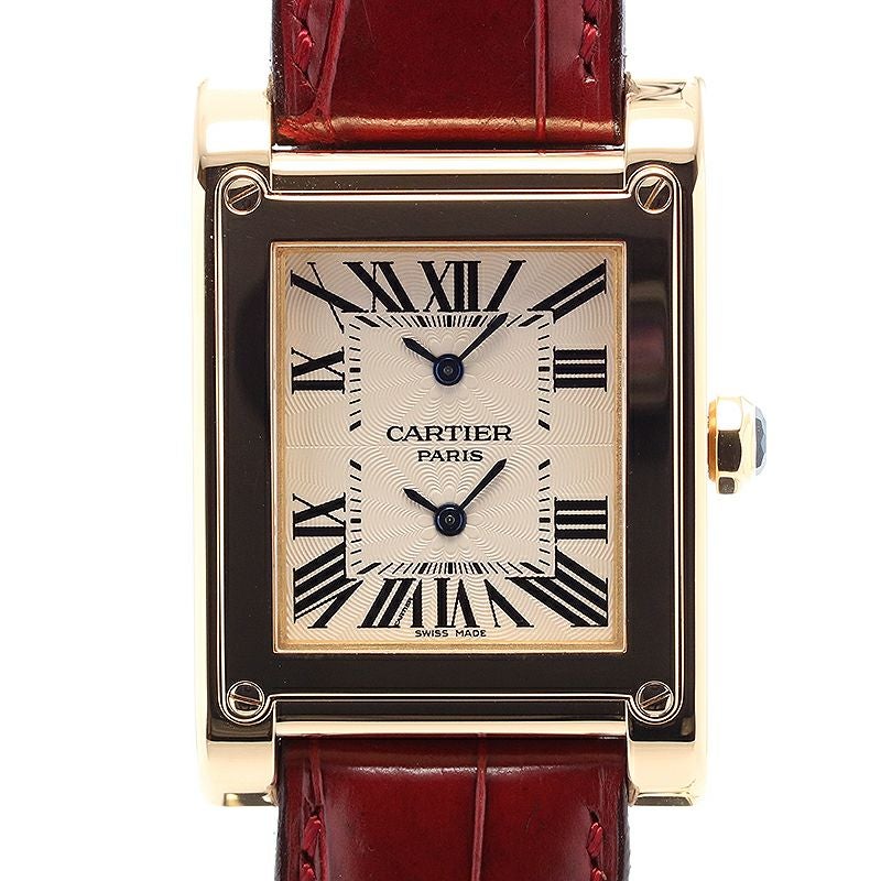カルティエ Cartier 時計 中古 039479 A1 CARTIER Tank Francaise XXL Chronoreflex 28MMX30MM Men's Watch