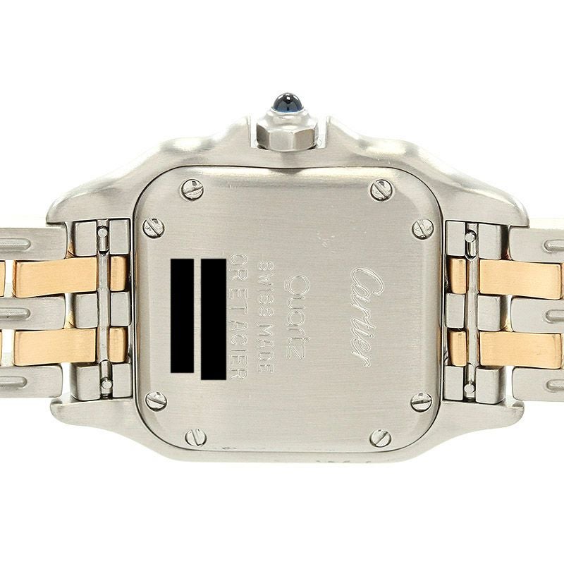 カルティエ パンテールSM 2ロウ W25029B6 YG/SS クオーツ レディース 41100100036【中古】【アラモード】 Cartier（カルティエ） CARTIER W25029B6 パンテールSM 2ロウ アフター